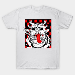 Japanese Monster Weird Drawing T-Shirt